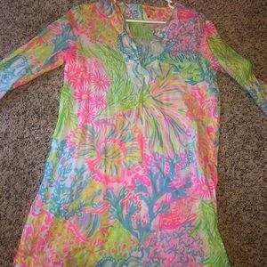 Lilly Pulitzer bathing suit cover up
